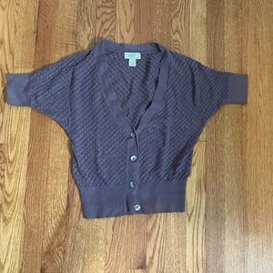 LOFT pointenelle cardigan